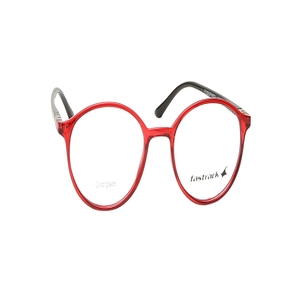 Image 2 of Red Round Eyeglasses for Men and Women from Fastrack Available at Titan Eye+