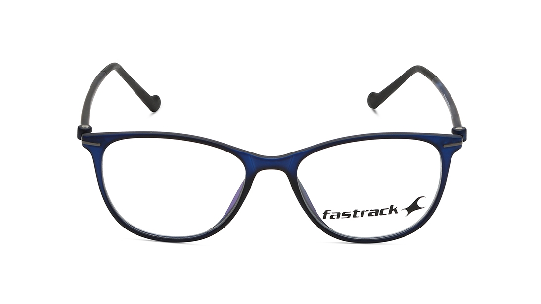Image 1 of Blue CatEye Eyeglasses for Women from Fastrack Available at Titan Eye+