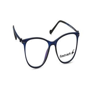 Image 2 of Blue CatEye Eyeglasses for Women from Fastrack Available at Titan Eye+