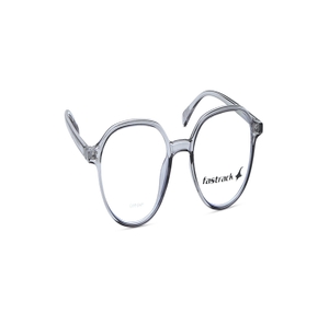 Image 2 of Grey Geometric Eyeglasses for Men and Women from Fastrack Available at Titan Eye+