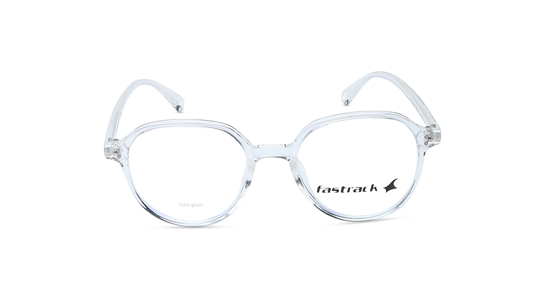 Image 1 of Transparent Round Eyeglasses for Men and Women from Fastrack Available at Titan Eye+