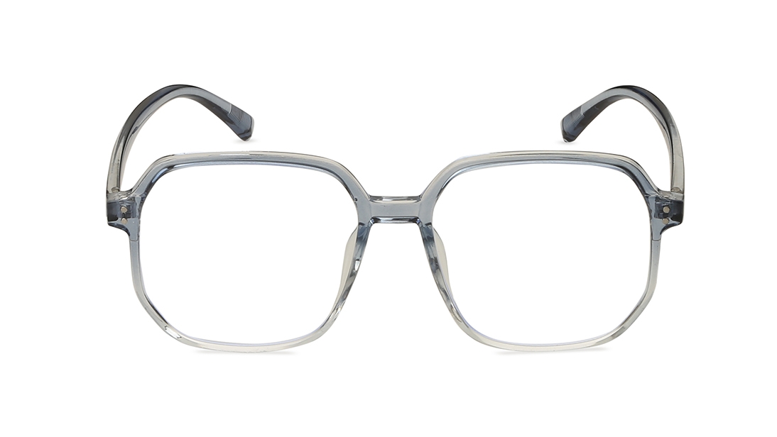 Image 1 of Grey Square Eyeglasses for Men and Women from Fastrack Available at Titan Eye+