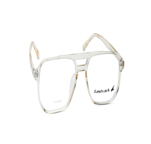 Image 2 of Orange Square Eyeglasses for Men from Fastrack Available at Titan Eye+