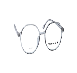 Image 2 of Grey Round Eyeglasses for Women from Fastrack Available at Titan Eye+