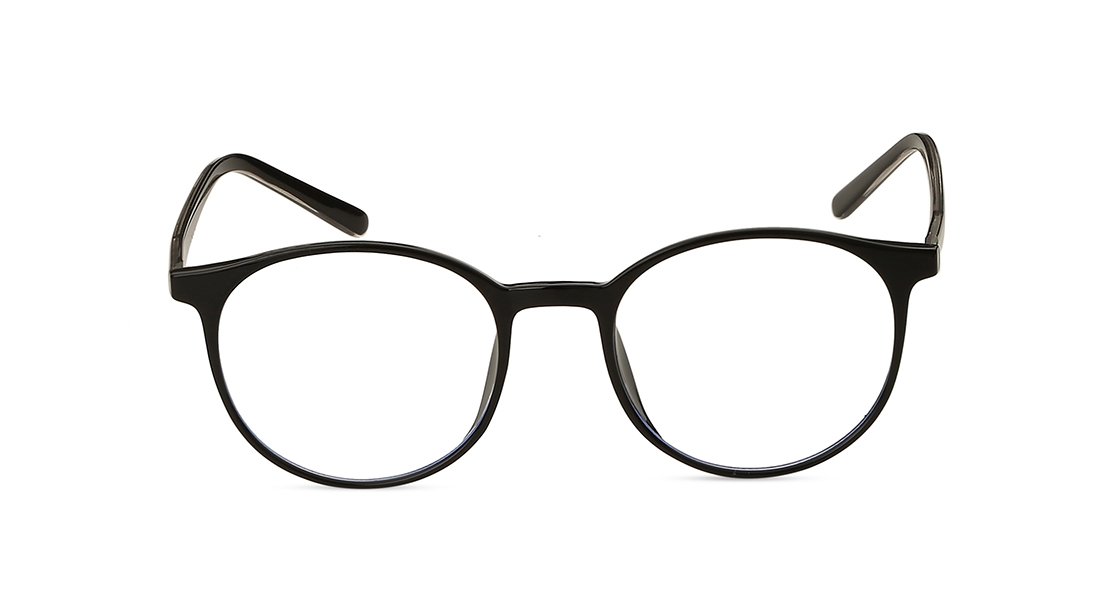 Image 1 of Black Square Eyeglasses for Men and Women from Fastrack Available at Titan Eye+
