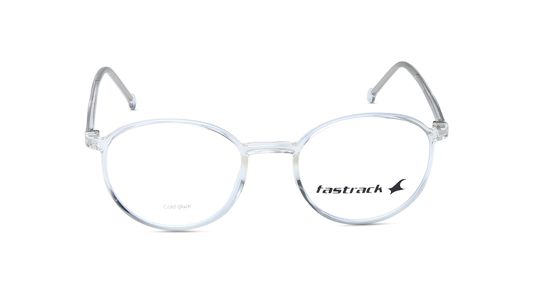 Image 1 of Transparent Round Eyeglasses for Men and Women from Fastrack Available at Titan Eye+