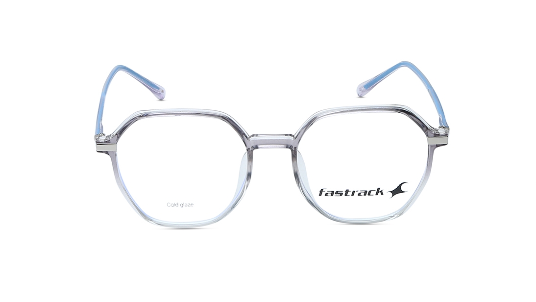 Image 1 of Grey Square Eyeglasses for Women from Fastrack Available at Titan Eye+