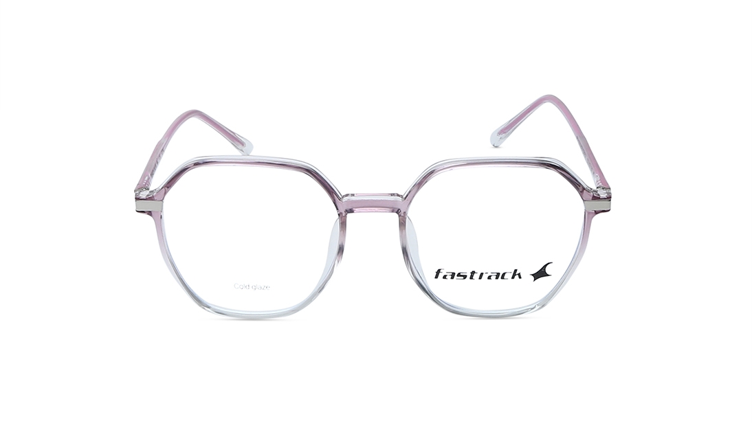 Image 1 of Purple Square Eyeglasses for Women from Fastrack Available at Titan Eye+
