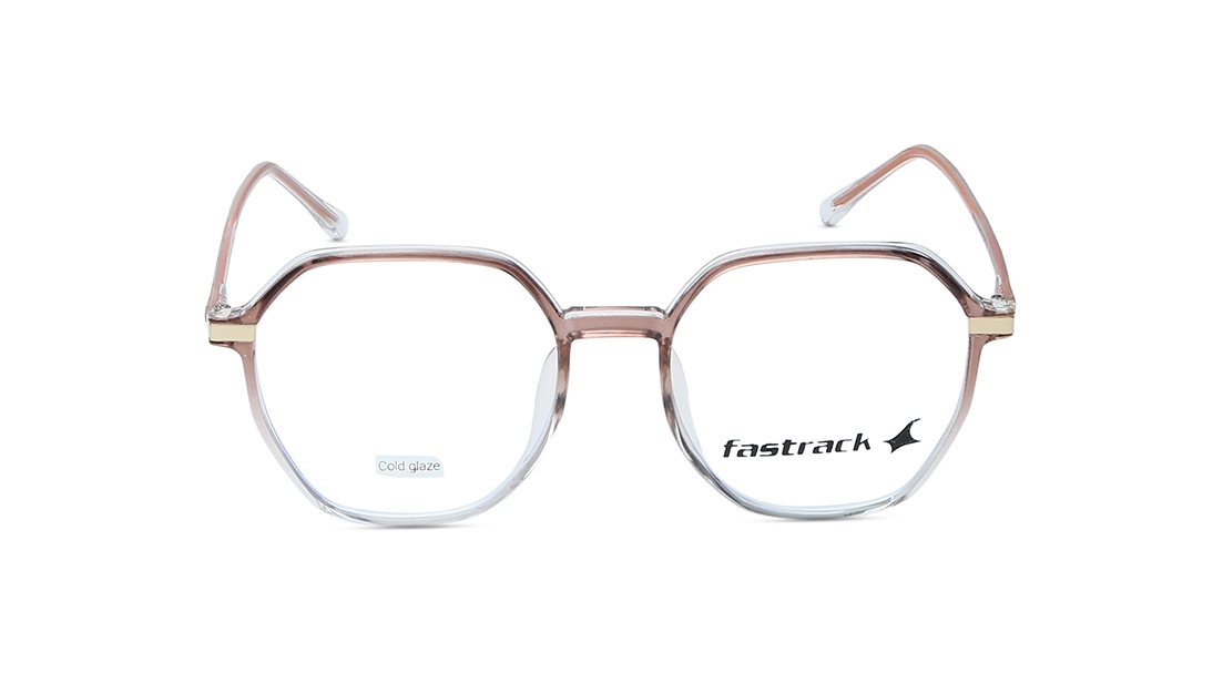 Image 1 of Red Geometric Eyeglasses for Women from Fastrack Available at Titan Eye+
