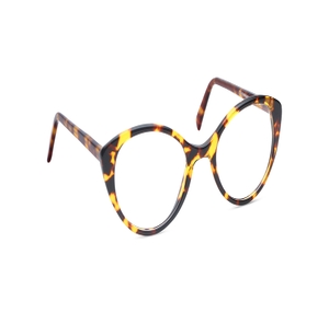 Image 2 of Havana CatEye Eyeglasses for Women from Fastrack Available at Titan Eye+