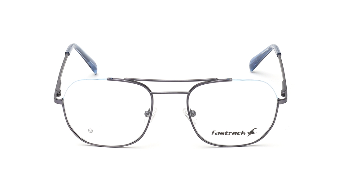 Image 1 of Black Navigator Eyeglasses for Men and Women from Fastrack Available at Titan Eye+