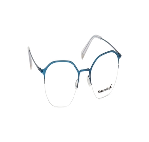 Image 2 of Blue Round Eyeglasses for Men and Women from Fastrack Available at Titan Eye+