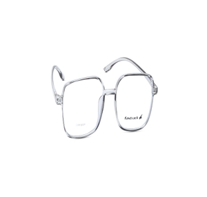 Image 2 of Grey Square Eyeglasses for Women from Fastrack Available at Titan Eye+