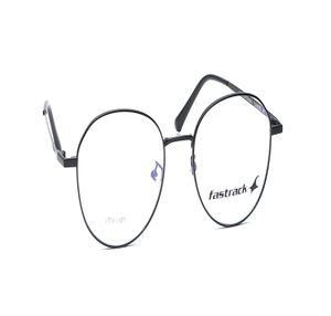 Image 2 of Black Round Eyeglasses for Men and Women from Fastrack Available at Titan Eye+