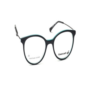 Image 2 of Black Round Eyeglasses for Men and Women from Fastrack Available at Titan Eye+