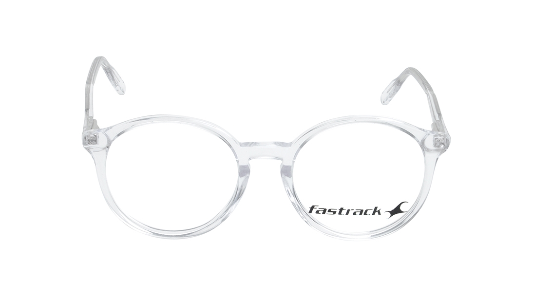 Image 1 of Transparent Round Eyeglasses for Men and Women from Fastrack Available at Titan Eye+