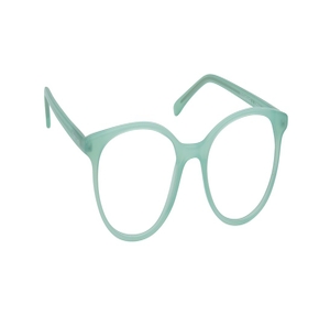 Image 2 of Teal Oval Eyeglasses for Women from Fastrack Available at Titan Eye+
