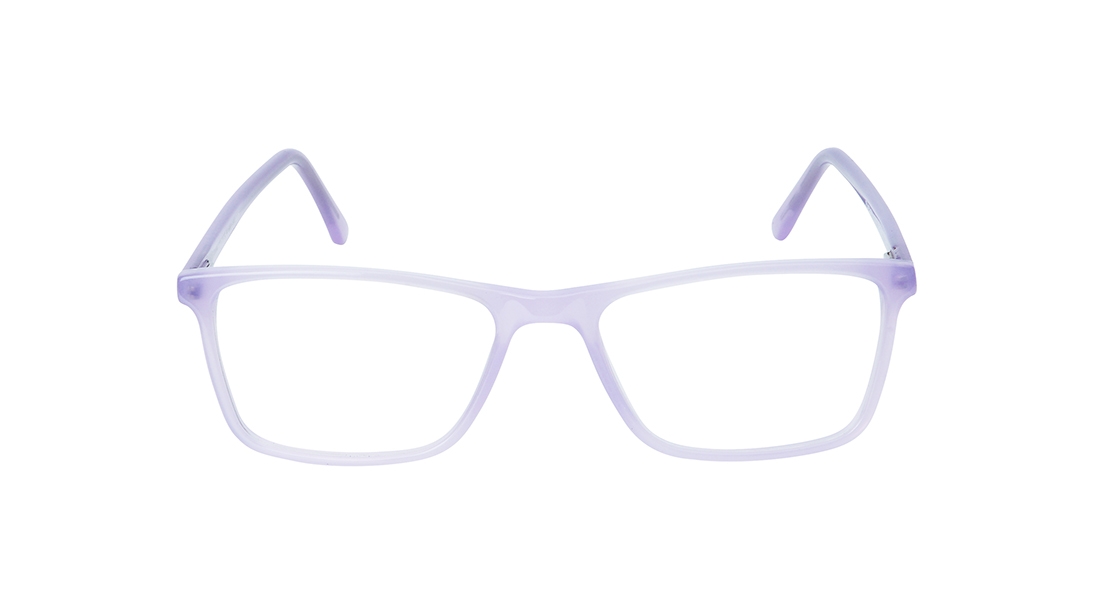 Image 1 of Lavender Rectangle Eyeglasses for Men from Fastrack Available at Titan Eye+