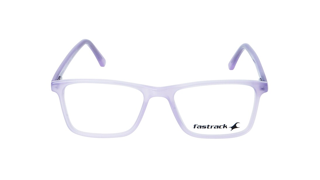Image 1 of Lavender Rectangle Eyeglasses for Men from Fastrack Available at Titan Eye+