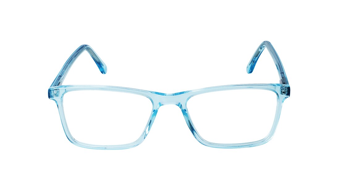 Image 1 of Blue Rectangle Eyeglasses for Men from Fastrack Available at Titan Eye+