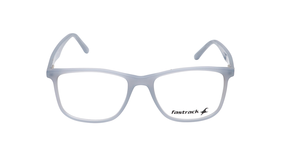 Image 1 of Grey Square Eyeglasses for Men from Fastrack Available at Titan Eye+