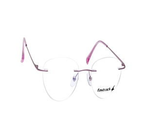 Image 2 of Pink Oval Eyeglasses for Women from Fastrack Available at Titan Eye+