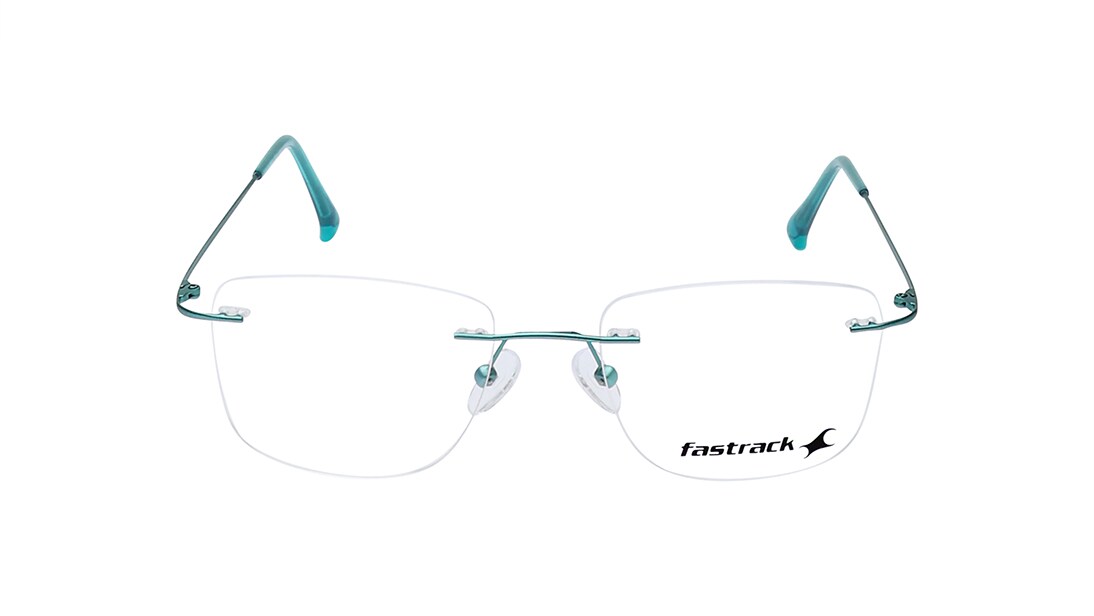 Image 1 of Green Wayfarer Eyeglasses for Men from Fastrack Available at Titan Eye+