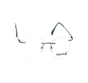 Image 2 of Green Rectangle Eyeglasses for Men from Fastrack Available at Titan Eye+