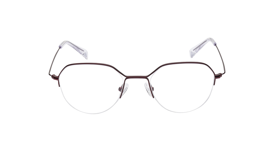 Image 1 of Maroon Geometric Eyeglasses for Women from Fastrack Available at Titan Eye+