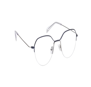 Image 2 of Blue Geometric Eyeglasses for Women from Fastrack Available at Titan Eye+