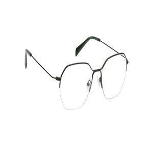 Image 2 of Black Geometric Eyeglasses for Men and Women from Fastrack Available at Titan Eye+