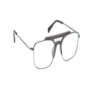 Image 2 of Blue Navigator Eyeglasses for Men from Fastrack Available at Titan Eye+