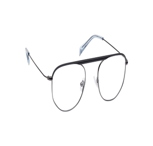 Image 2 of Black Aviator Eyeglasses for Men and Women from Fastrack Available at Titan Eye+