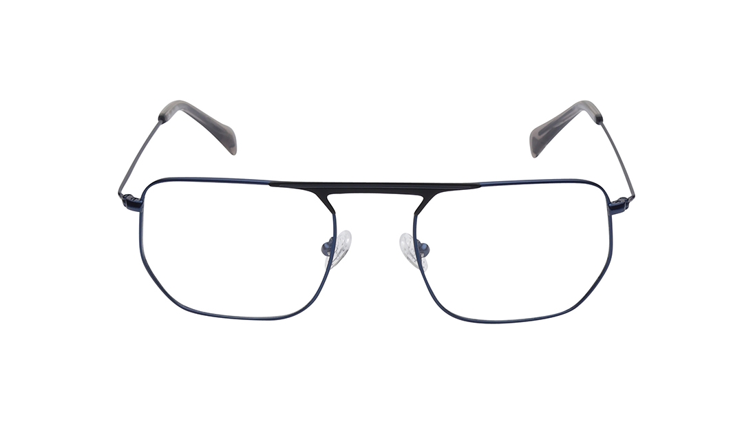 Image 1 of Black Navigator Eyeglasses for Men from Fastrack Available at Titan Eye+