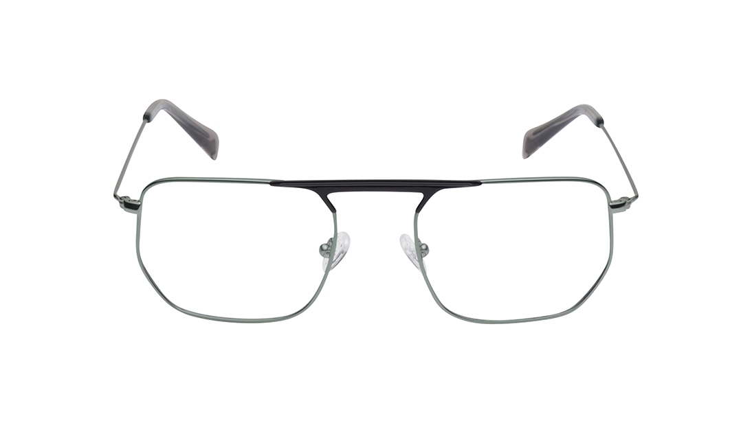 Image 1 of Black Navigator Eyeglasses for Men from Fastrack Available at Titan Eye+