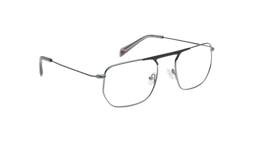 Image 2 of Black Navigator Eyeglasses for Men from Fastrack Available at Titan Eye+