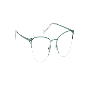 Image 2 of Green CatEye Eyeglasses for Women from Fastrack Available at Titan Eye+