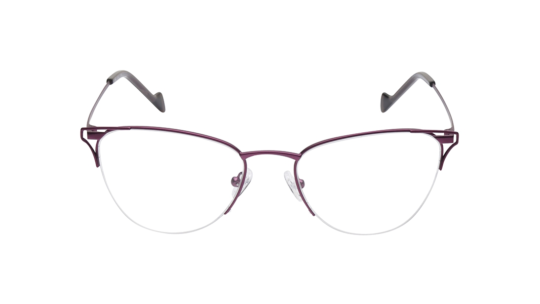 Image 1 of Maroon CatEye Eyeglasses for Women from Fastrack Available at Titan Eye+
