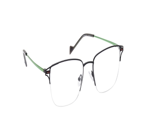 Image 2 of Black Square Eyeglasses for Men from Fastrack Available at Titan Eye+