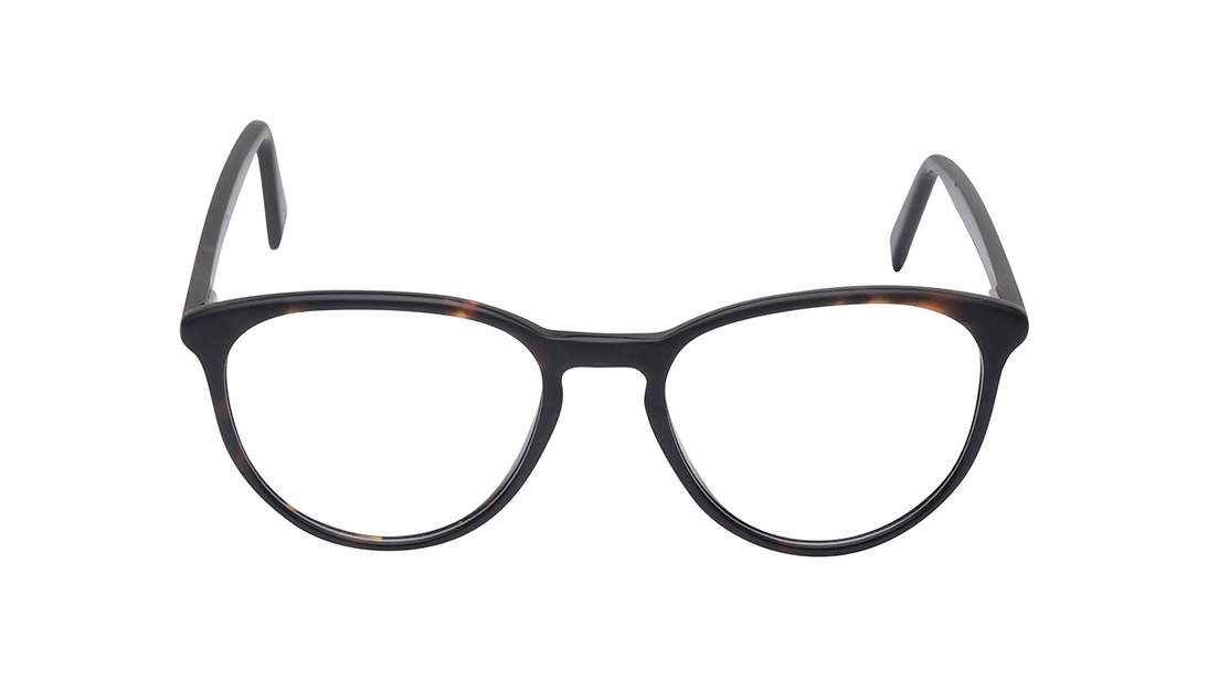 Image 1 of Black Oval Eyeglasses for Men and Women from Fastrack Available at Titan Eye+