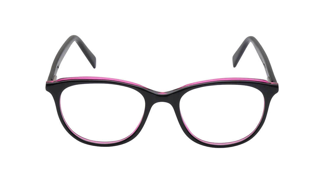 Image 1 of Black CatEye Eyeglasses for Women from Fastrack Available at Titan Eye+