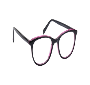 Image 2 of Black CatEye Eyeglasses for Women from Fastrack Available at Titan Eye+