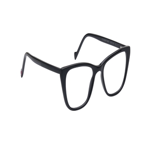 Image 2 of Black CatEye Eyeglasses for Women from Fastrack Available at Titan Eye+