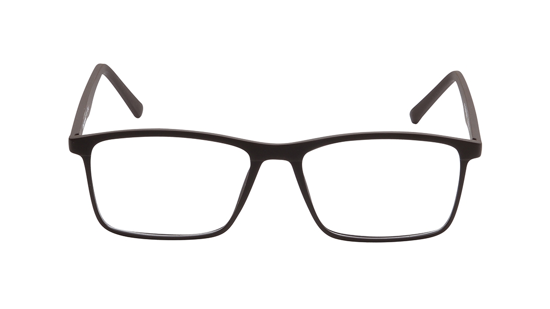Image 1 of Black Rectangle Eyeglasses for Men from Fastrack Available at Titan Eye+