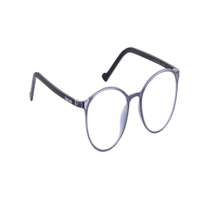 Image 2 of Grey Round Eyeglasses for Men and Women from Fastrack Available at Titan Eye+