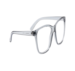 Image 2 of Grey Square Eyeglasses for Men and Women from Fastrack Available at Titan Eye+
