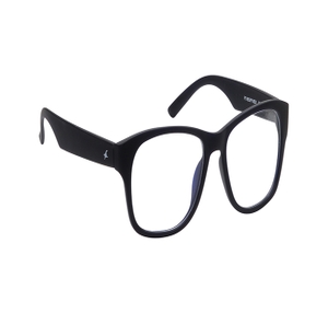 Image 2 of Black Rectangle Eyeglasses for Men and Women from Fastrack Available at Titan Eye+