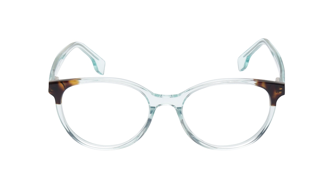 Image 1 of Brown Oval Eyeglasses for Men and Women from Fastrack Available at Titan Eye+