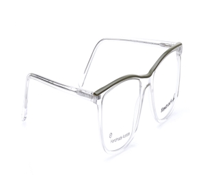 Image 2 of Transparent Square Eyeglasses for Men from Fastrack Available at Titan Eye+