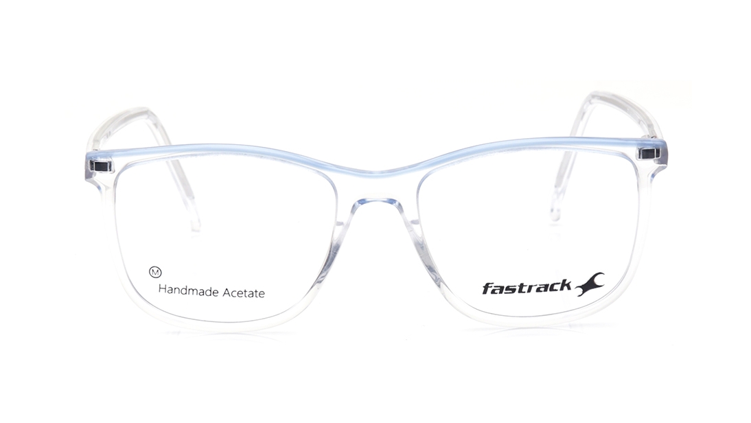 Image 1 of Transparent Square Eyeglasses for Men from Fastrack Available at Titan Eye+